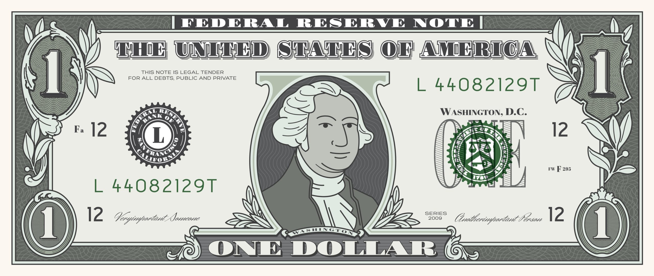 アメリカドル紙幣 - 外貨両替の『現金屋』